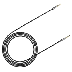 Baseus kabel audio Yiven M30 jack 3,5 mm - jack 3,5 mm 1,5 m srebrno-czarny-17811