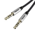 Baseus kabel audio Yiven M30 jack 3,5 mm - jack 3,5 mm 1,5 m srebrno-czarny-17808