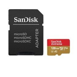 SanDisk karta pamięci 128GB microSDXC Extreme UHS-I U3 160 / 90MB/s Mobile + adapter