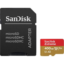 SanDisk karta pamięci 400GB microSDXC Extreme UHS-I U3 160 / 90 MB/s Mobile + adapter