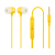 Acme Europe słuchawki przewodowe HE21Y dokanałowe żółte z mikrofonem
