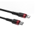 Baseus kabel Cafule PD USB-C - Lightning 1,0 m czerwono-czarny 18W-29304