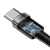 Baseus kabel Cafule PD USB-C - USB-C 2,0 m 5A szaro-czarny 100W-29333