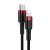 Baseus kabel Cafule PD USB-C - Lightning 1,0 m czerwono-czarny 18W-29305