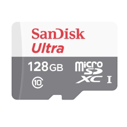 SanDisk karta pamięci 128GB microSDXC Ultra Android kl. 10 UHS-I 100 MB/s