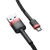 Baseus kabel Cafule USB - microUSB 2,0 m 1,5A czarno-czerwony-50808