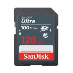 SanDisk karta pamięci 128GB SDXC Ultra 100 MB/s