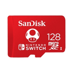 SanDisk karta pamięci 128GB microSDXC Nintendo Switch V30 UHS-I U3 100 / 90 MB/s-70705