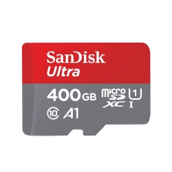 SanDisk karta pamięci 400GB microSDXC Ultra Android kl. 10 UHS-I 120 MB/s A1 + adapter
