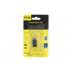 adapter / przejściówka Lightning do USB-C (black)-9157